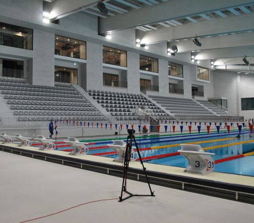 The new Olympic swimming pool